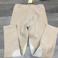 JUNIORS Hvy Cotton Breeches *vgc/gc, older, mnr undone stitching, mnr faded & discolored
