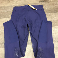 Hvy Euroseat Breeches *gc, older, seam puckers, curled waist, seam stains, peeling stickies
