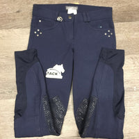 Hvy Euroseat Breeches *gc, seat: rubs, frays & discolored, pills, mnr hair, older?
