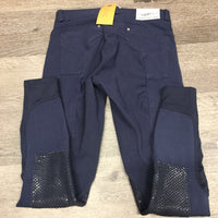 Hvy Euroseat Breeches *gc, seat: rubs, frays & discolored, pills, mnr hair, older?
