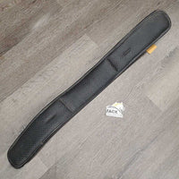 Padded Neoprene Dressage Girth, x2 els *gc/fair, clean, residue, mnr hair, rusty, rough/torn edge & keeper
