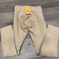 JUNIORS Hvy Cotton Breeches *fair, older, discolored, stains, sm holes, rubs, dingy
