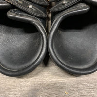 Pr Leather Lined Hind Boots, tabs *vgc, mnr scuffs & scratches clean
