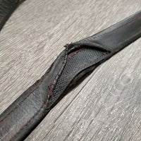 Pr Soft Lined Stirrup Leathers *gc/fair, holes, v.rubbed/torn edges, dents, rubs, scrapes
