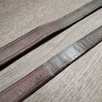 Pr Soft Lined Stirrup Leathers *gc/fair, holes, v.rubbed/torn edges, dents, rubs, scrapes
