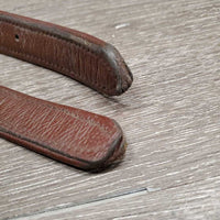 Pr Soft Lined Stirrup Leathers *gc/fair, holes, v.rubbed/torn edges, dents, rubs, scrapes
