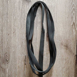 Nylon Surcingle, Girth, Bridle, Bit, Overcheck/Tail Strap, Side Reins, 14' Line *fair, dirt, faded, torn edges, top: cracked, missing ring, frayed holes