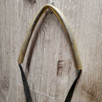 Nylon Surcingle, Girth, Bridle, Bit, Overcheck/Tail Strap, Side Reins, 14' Line *fair, dirt, faded, torn edges, top: cracked, missing ring, frayed holes
