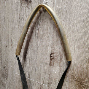 Nylon Surcingle, Girth, Bridle, Bit, Overcheck/Tail Strap, Side Reins, 14' Line *fair, dirt, faded, torn edges, top: cracked, missing ring, frayed holes