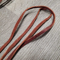 2 Leather Laces - Ties *xc, knotted
