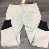 Euroseat Breeches *vgc, older, rubs, mnr stains, pills & threads
