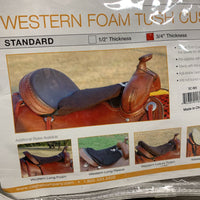 "TC-W3" Western 3/4" Thick Foam Tush Cusion - Seat Saver, bag *like new
