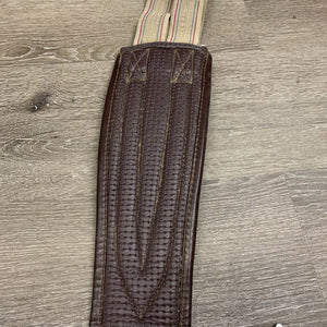 Neoprene Girth, Padded Center, 1x els *fair/gc, dirty, hair, rust, v.stretched els