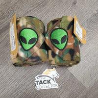 2 Fleece Polo Wraps "Aliens" *like new
