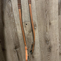 Rsd FS Padded Figure 8 Bridle, Rubber Reins *gc, mnr dirt, rubs, extra holes, mnr loose hooks
