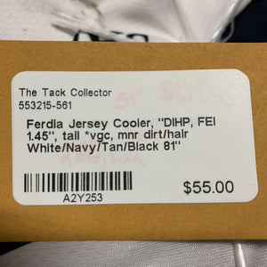 Jersey Cooler, "DIHP, FEI 1.45", tail *vgc, mnr dirt/hair