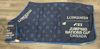 Cotton Sheet, "FEI Jumping Nations Cup Canada", 0 tail/legs *vgc, mnr dirt
