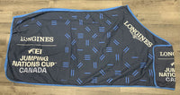 Cotton Sheet, "FEI Jumping Nations Cup Canada", 0 tail/legs *vgc, mnr dirt
