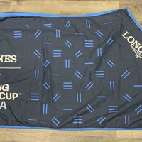 Cotton Sheet, "FEI Jumping Nations Cup Canada", 0 tail/legs *vgc, mnr dirt