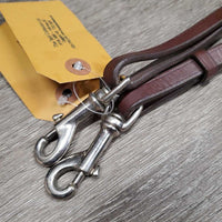 Pr Split Running Martingale Attachments, snaps, clip rings *vgc, loose/broken clip
