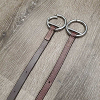 Pr Split Running Martingale Attachments, snaps, clip rings *vgc, loose/broken clip
