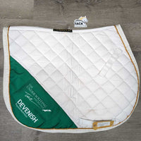 Quilt Jumper Saddle Pad, piping "Team Ireland" *vgc, clean, puckered, mnr stains
