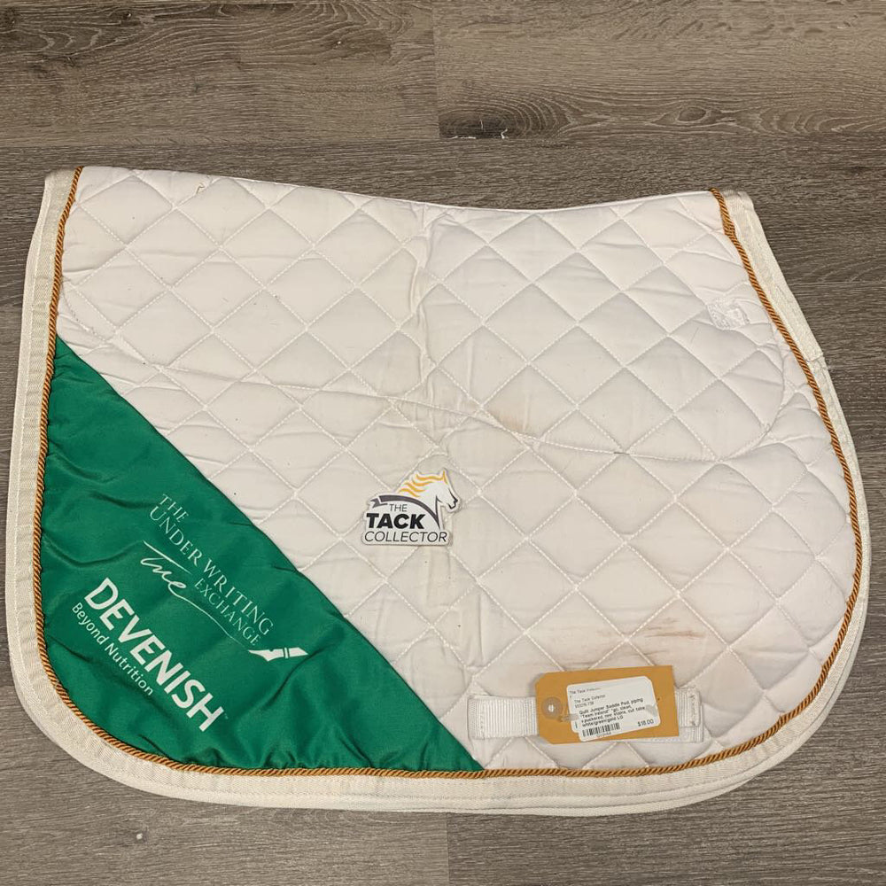 Quilt Jumper Saddle Pad, piping 