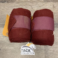 Pr Thick Stretchy Cotton Leg Wraps *vgc, dirt, hay, hairy
