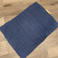 1 Only Cotton Pillow Leg Quilt *fair, clean, faded, older, creases, rips, holey edges, v.pilly
