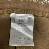 Hvy Cotton Breeches *gc, older, knee seam holes, seat rubs & pills, faded
