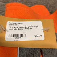 Fleece Dog Coat *vgc, mnr pills
