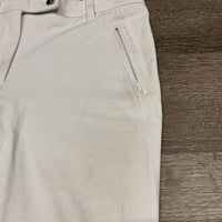 Euroseat Breeches, silicone inner waist *gc/fair, discolored, stained, v.pilly knees
