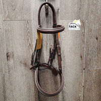 Rsd/Padded FS Monocrown Hunter Bridle *xc, clean, v.mnr film?residue & stain
