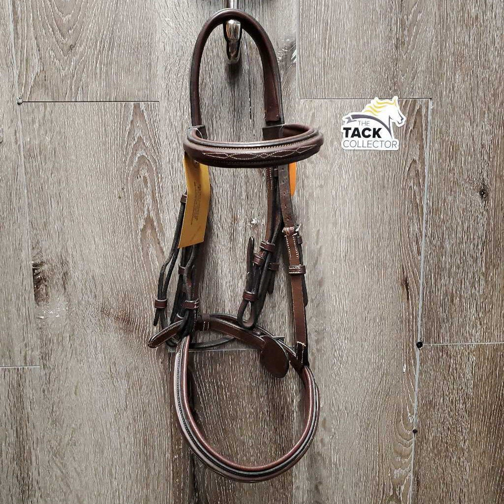 Rsd/Padded FS Monocrown Hunter Bridle *xc, clean, v.mnr film?residue & stain