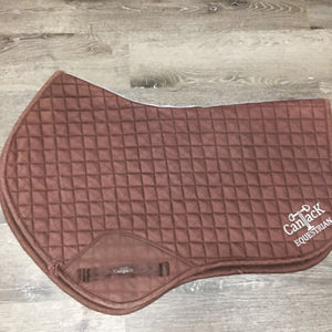 Quilt Jumper Saddle Pad *gc, faded, discolored, rubs, puckers, undone stitches