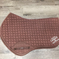 Quilt Jumper Saddle Pad *gc, faded, discolored, rubs, puckers, undone stitches
