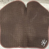 Quilt Jumper Saddle Pad *gc, faded, discolored, rubs, puckers, undone stitches
