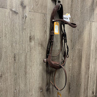 Monocrown Bridle "Bretagne" Model, Flash *like new, Flash: missing keeper & attachment
