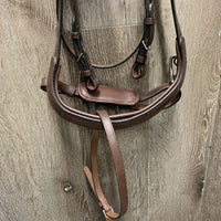 Monocrown Bridle "Bretagne" Model, Flash *like new, Flash: missing keeper & attachment
