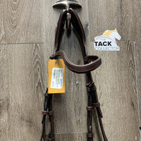 Monocrown Bridle "Bretagne" Model, Flash *like new, Flash: missing keeper & attachment
