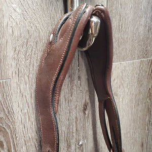 "Bretagne" Monocrown Anatomical Bridle Model, Crank, Flash, snap *like new, Flash: NO keeper & attachment