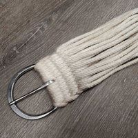 27 Thick Cotton String Cinch, 2x D's *vgc, mnr dirty, stains, rust
