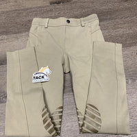 JUNIORS Euroseat Pull On Breeches *xc, v.mnr knee rubs, unstitched waist
