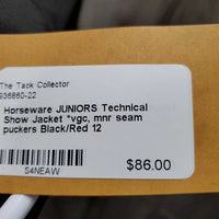 JUNIORS Technical Show Jacket *vgc, mnr seam puckers
