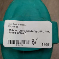 Rubber Curry, handle *gc, dirt, hair, faded
