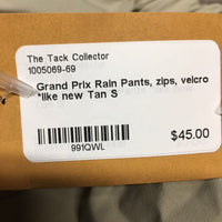 Rain Pants, zips, velcro *like new
