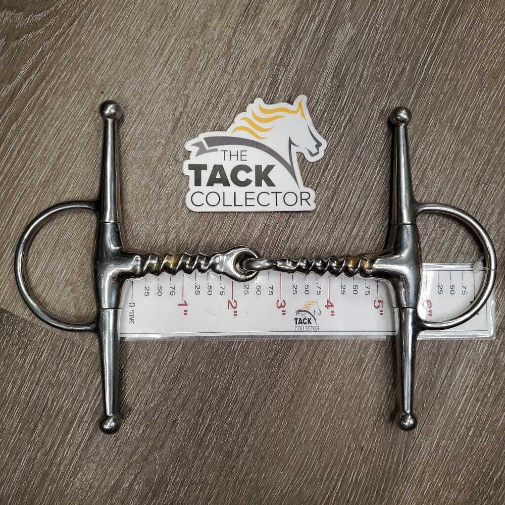 Thin Full Cheek Corkscrew Bit *vgc, clean, residue/stains