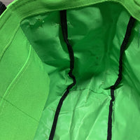 Hvy Cordura Tote Bag *gc, clean, stains, v.cracked lining, peeling logo
