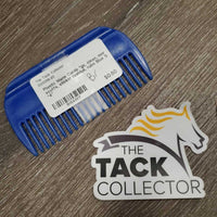 Plastic Mane Comb *gc, clean, mnr scuffs, sticker residue, rubs
