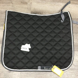 Quilt Dressage Saddle Pad *gc, hair, pilly, rubs, puckers